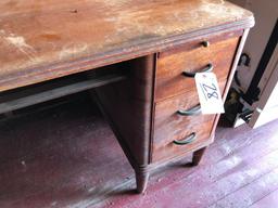 ANTIQUE WOODEN DESK