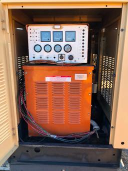 GENERAC 4CYL DIESEL 25KW SINGLE PHASE GENERATOR