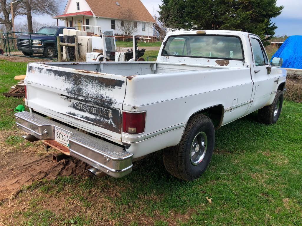 1987 CHEVROLET CUSTOM DELUXE 10 PICKUP