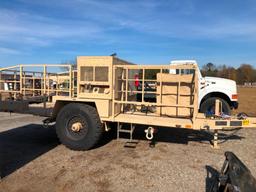 33KW MILITARY GENERATOR ON TRAILER