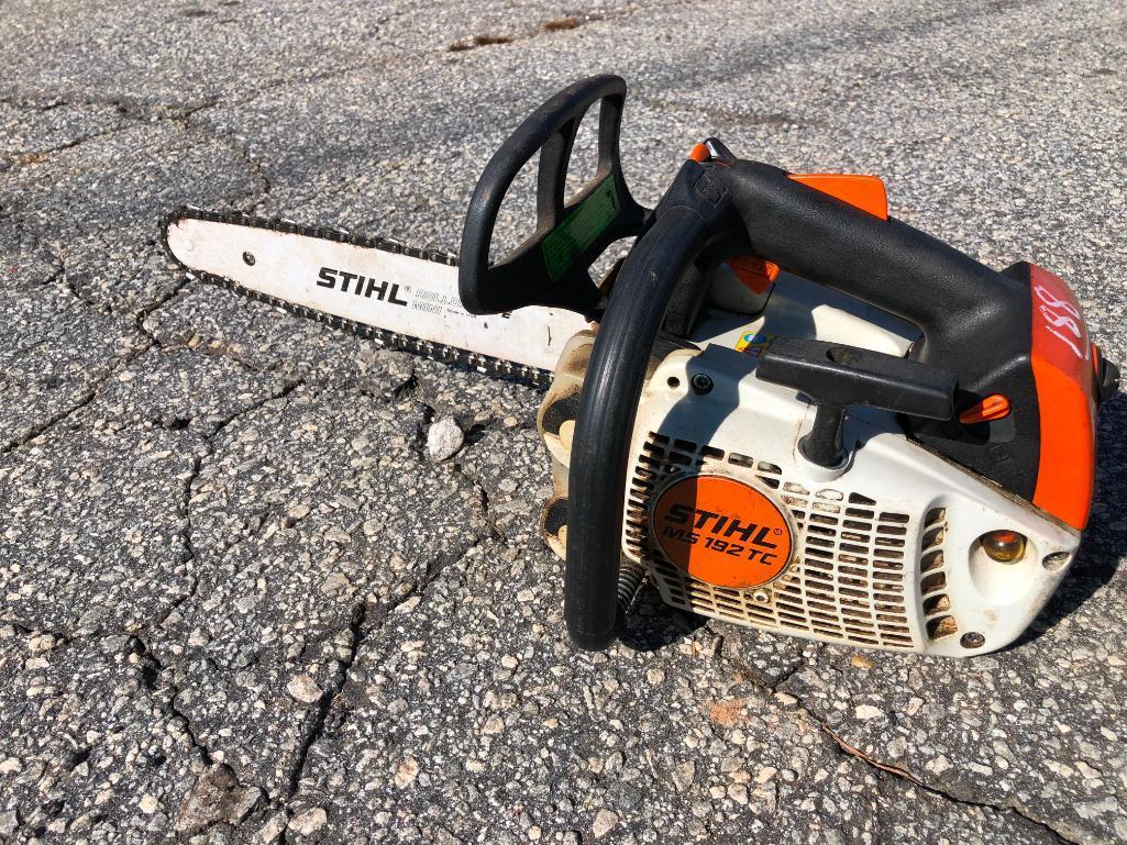 STIHL MS192 TC CHAINSAW (RUNS & OPERATES)