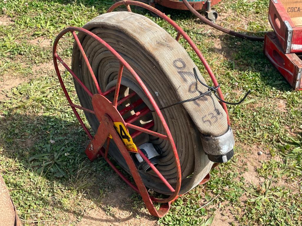 INDUSTRIAL FIRE HOSE REEL W/HOSE