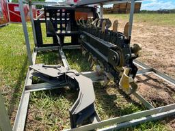 SKID STEER TRENCHER ATTACHMENT