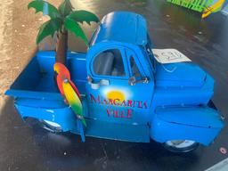 MARGARITAVILLE METAL TRUCK YARD ART