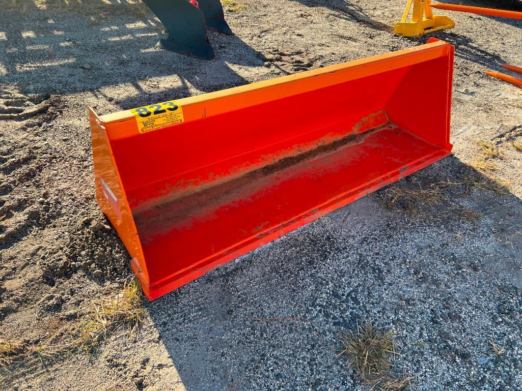 6' KUBOTA FRONT LOADER BUCKET