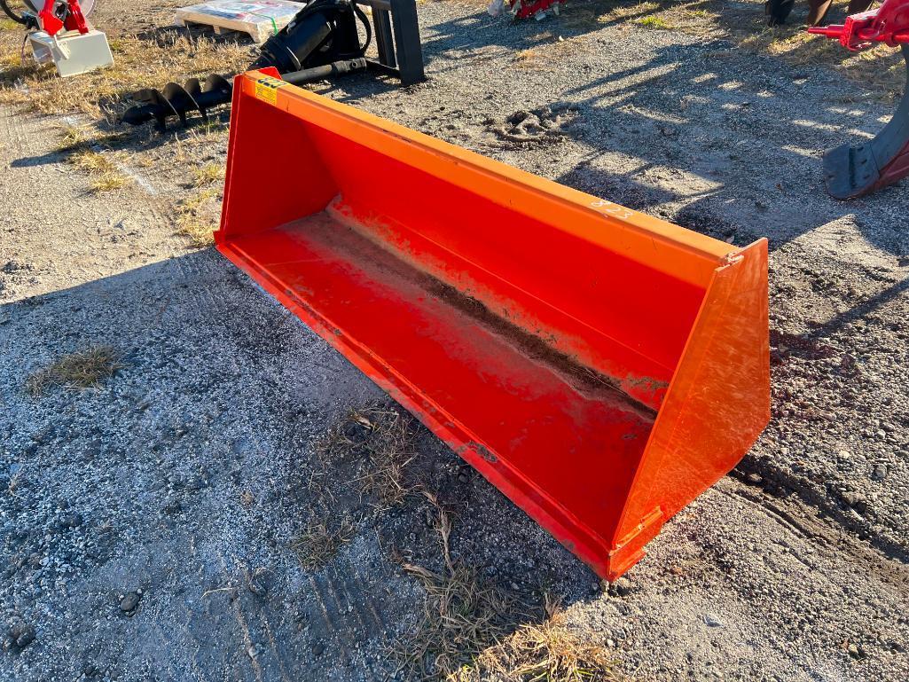 6' KUBOTA FRONT LOADER BUCKET