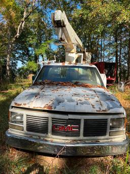 1993 GMC 3500 BUCKET TRUCK **INOP** **SELLING ABSO