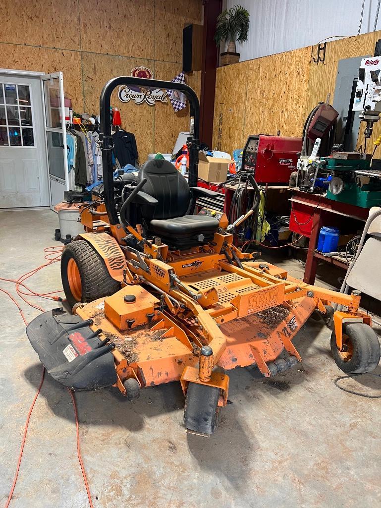 SCAG TURF TIGER ZERO TURN MOWER **INOP**