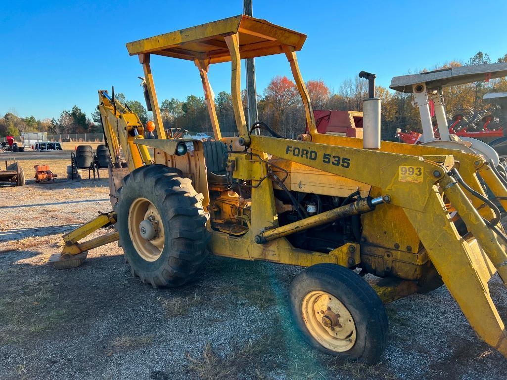 FORD 535 LOADER BACKHOE