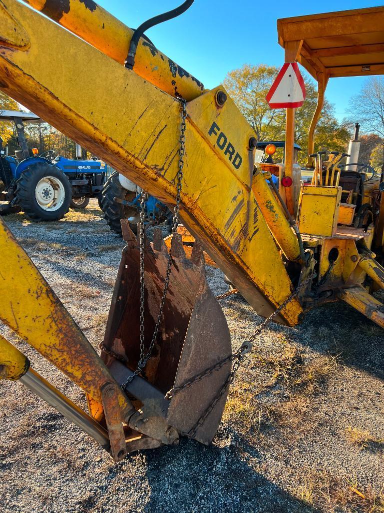 FORD 535 LOADER BACKHOE