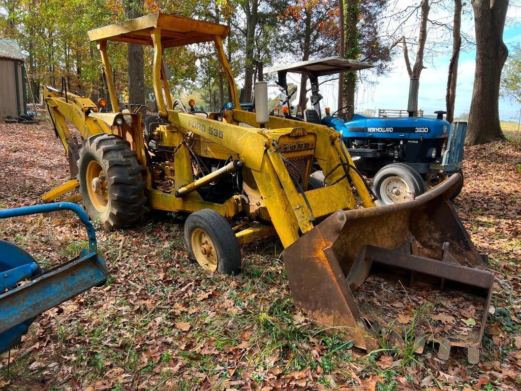 FORD 535 LOADER BACKHOE