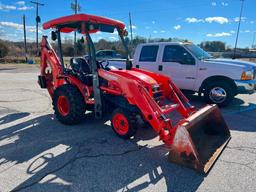 KUBOTA B26 LOADER BACKHOE