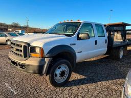 2005 FORD F550 XL SUPER DUTY FLATBED TRUCK