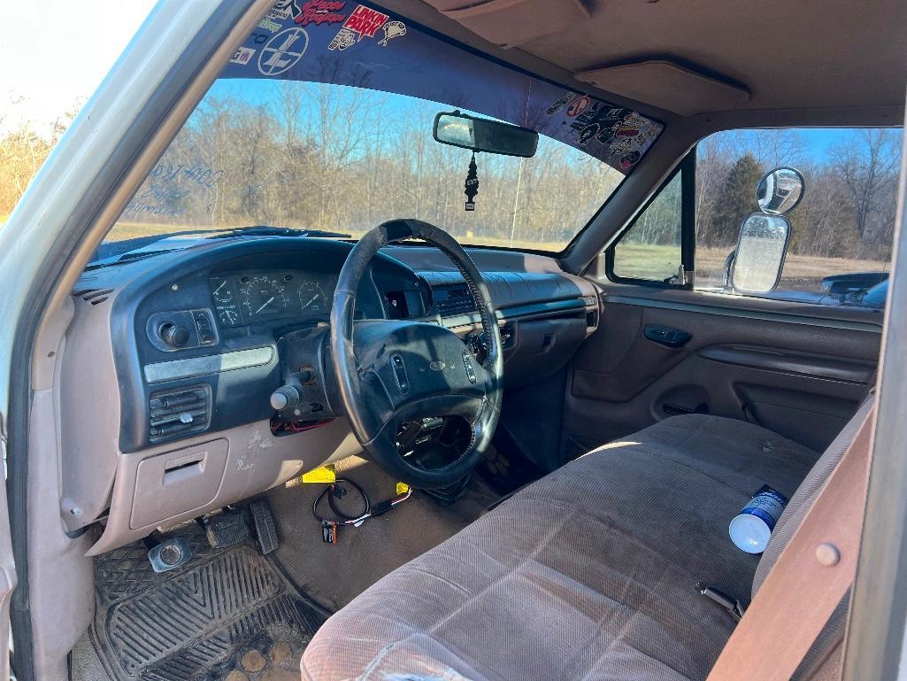 1995 FORD F350 SUPER DUTY XLT FLATBED