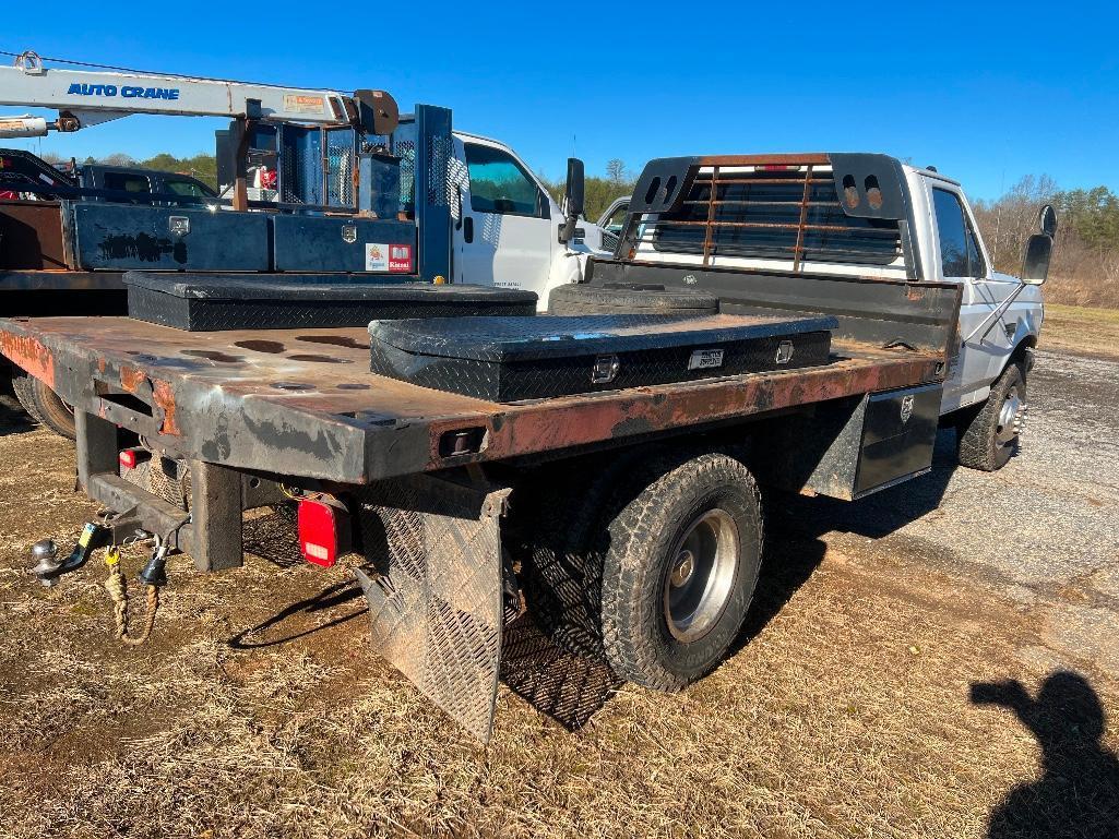 1995 FORD F350 SUPER DUTY XLT FLATBED