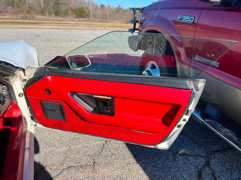 1987 CHEVROLET CORVETTE CONVERTIBLE