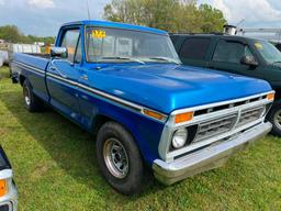 1977 FORD F100 CUSTOM EXPLORER PICKUP TRUCK