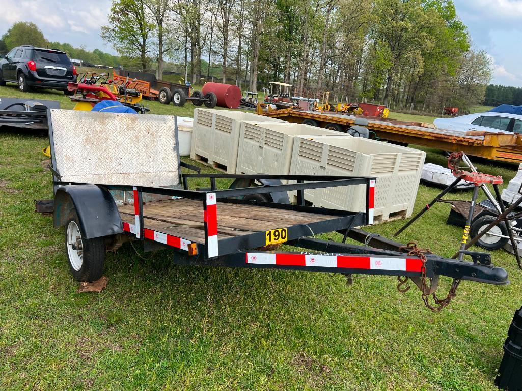 8' UTILITY TRAILER **NO TITLE** (52"W)