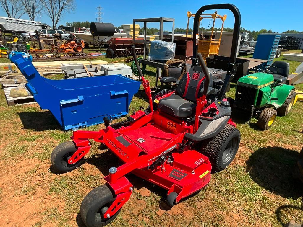 2021 GRAVELY 52 ZERO TURN MOWER V TWIN 764CC