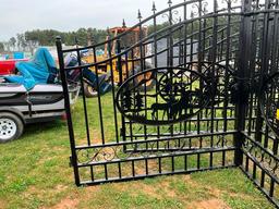 14' BI PARTING GATE W/DEER ARTWORK