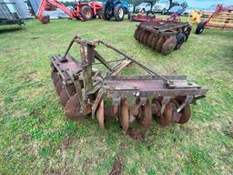 PULL TYPE BOG HARROW