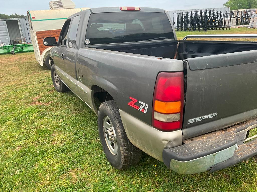 1999 GMC Z71 SIERRA PICKUP TRUCK (AT, 5.3L, MILES