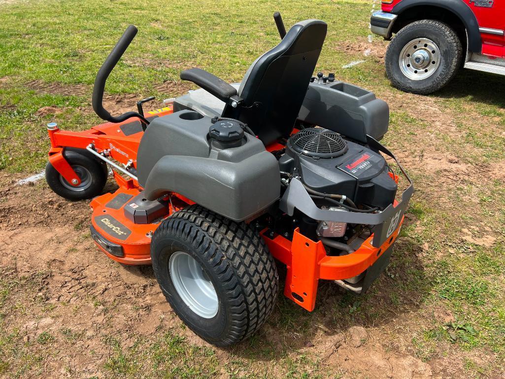 HUSQVARNA MZ 48 ZERO TURN MOWER (HOURS READ 122,