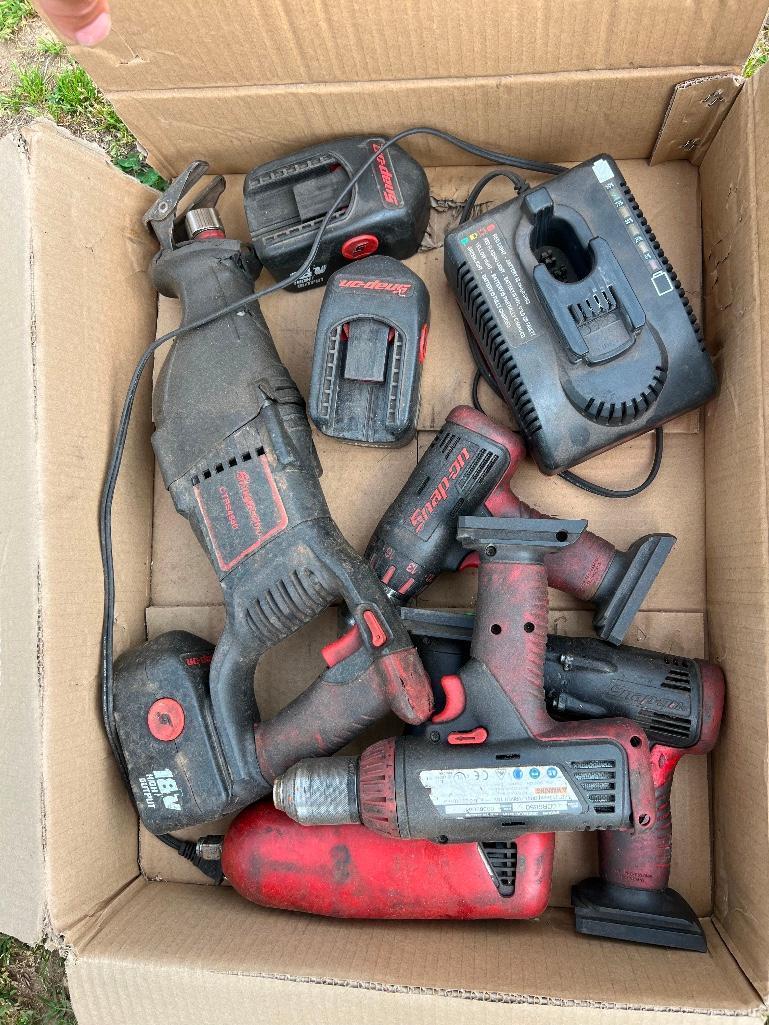 SNAP ON CORDLESS TOOLS