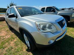 2010 GMC ACADIA (AT, 3.6L, MILES READ-132211,