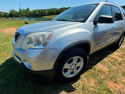 2010 GMC ACADIA (AT, 3.6L, MILES READ-132211,