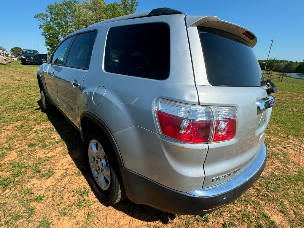 2010 GMC ACADIA (AT, 3.6L, MILES READ-132211,