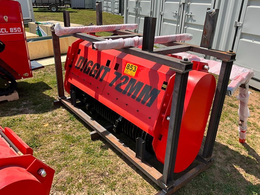 72" DIGGIT SKID STEER FORESTRY MULCHER