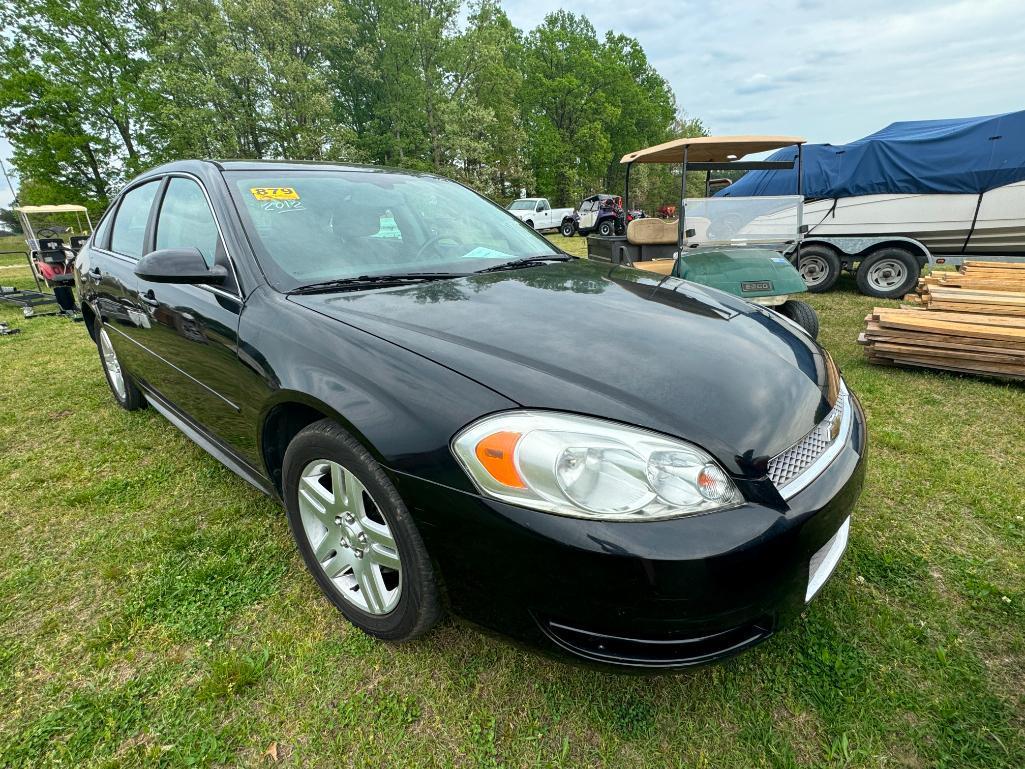 2012 CHEVROLET IMPALA LT (AT, 3.6L V6, MILES