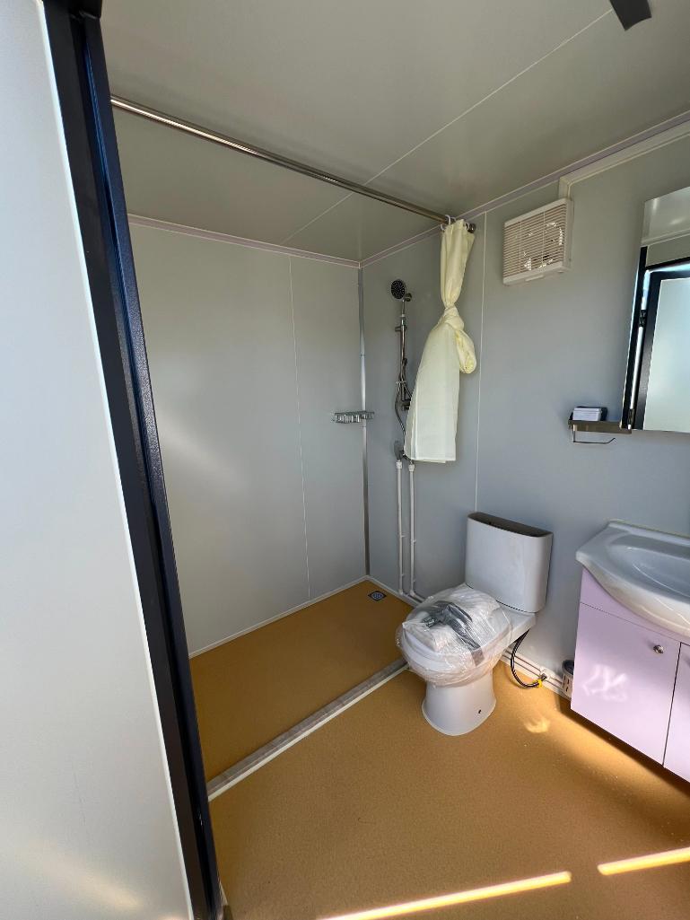 UNUSED BASTONE MOBILE TOILET W/ SHOWER