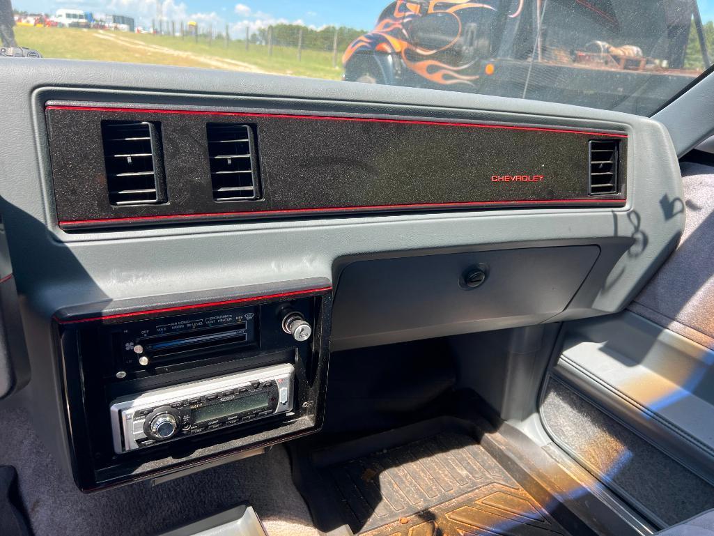 1987 CHEVROLET SS MONTE CARLO (305 V8, COLD AIR,