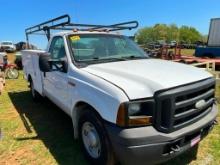 2007 FORD F350 SERVICE TRUCK (AT, 5.4L GAS, 2WD,