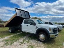 2019 FORD F-550 XL SUPER DUTY DUMP TRUCK (AT,