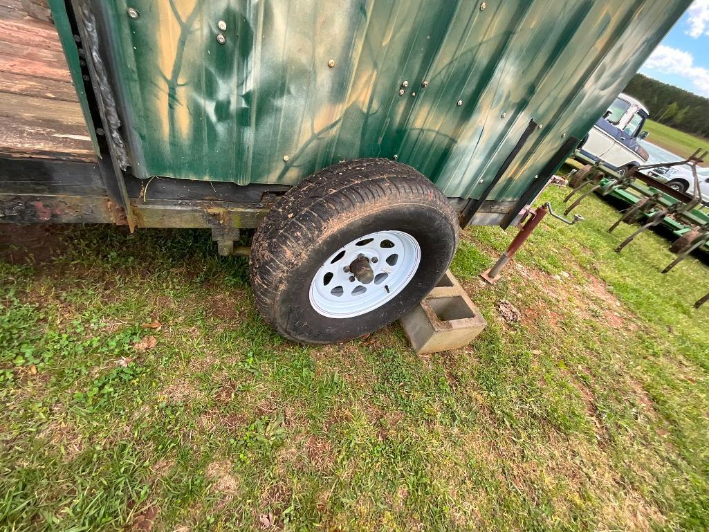 MOBILE DEER STAND ON TRAILER