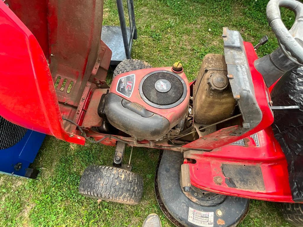 TROY BILT PONY RIDING LAWN MOWER (42" CUT, B&S