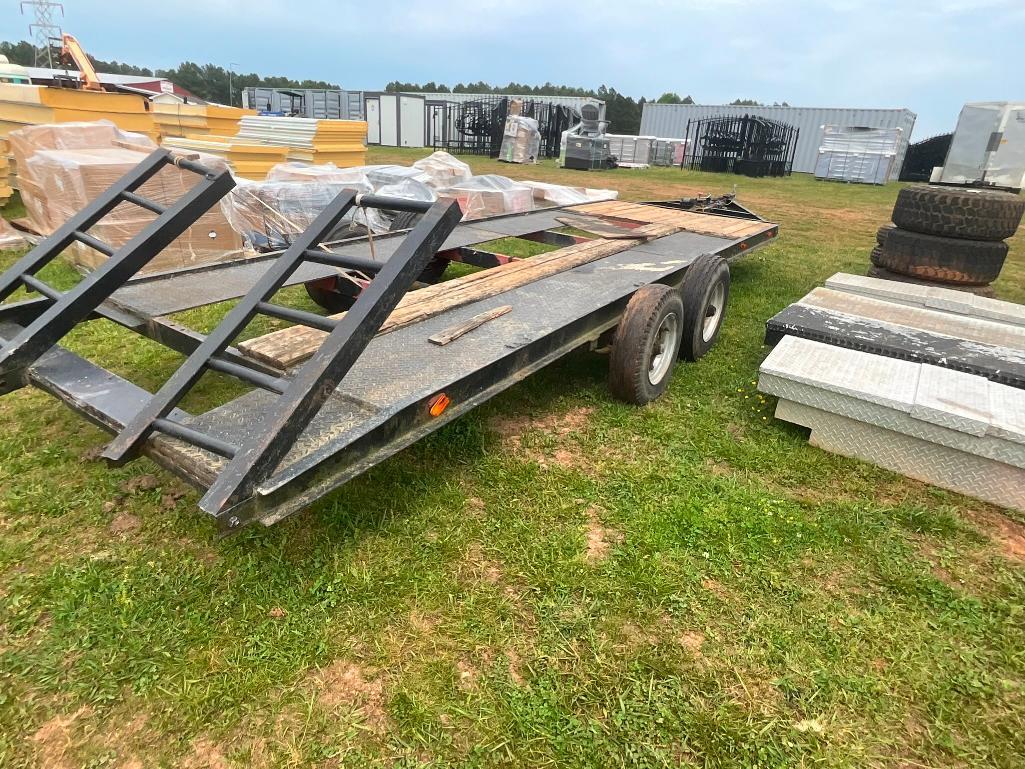 *NO TITLE* 20'X77" TRAILER, (TANDEM AXLE, 2'