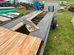 *NO TITLE* 20'X77" TRAILER, (TANDEM AXLE, 2'