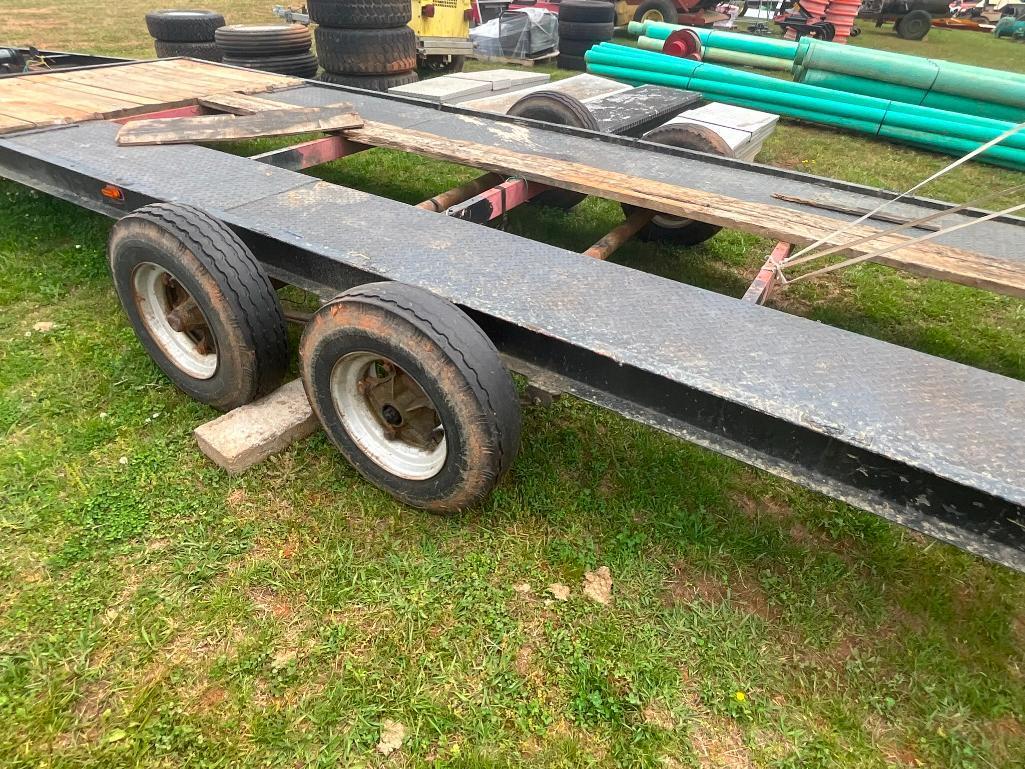 *NO TITLE* 20'X77" TRAILER, (TANDEM AXLE, 2'