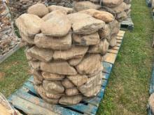 PALLET-ROCKY BROAD MEDIUM LANDSCAPE RIVER ROCK