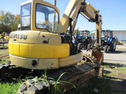 Komatsu PC75UU-2 Mini-Excavator