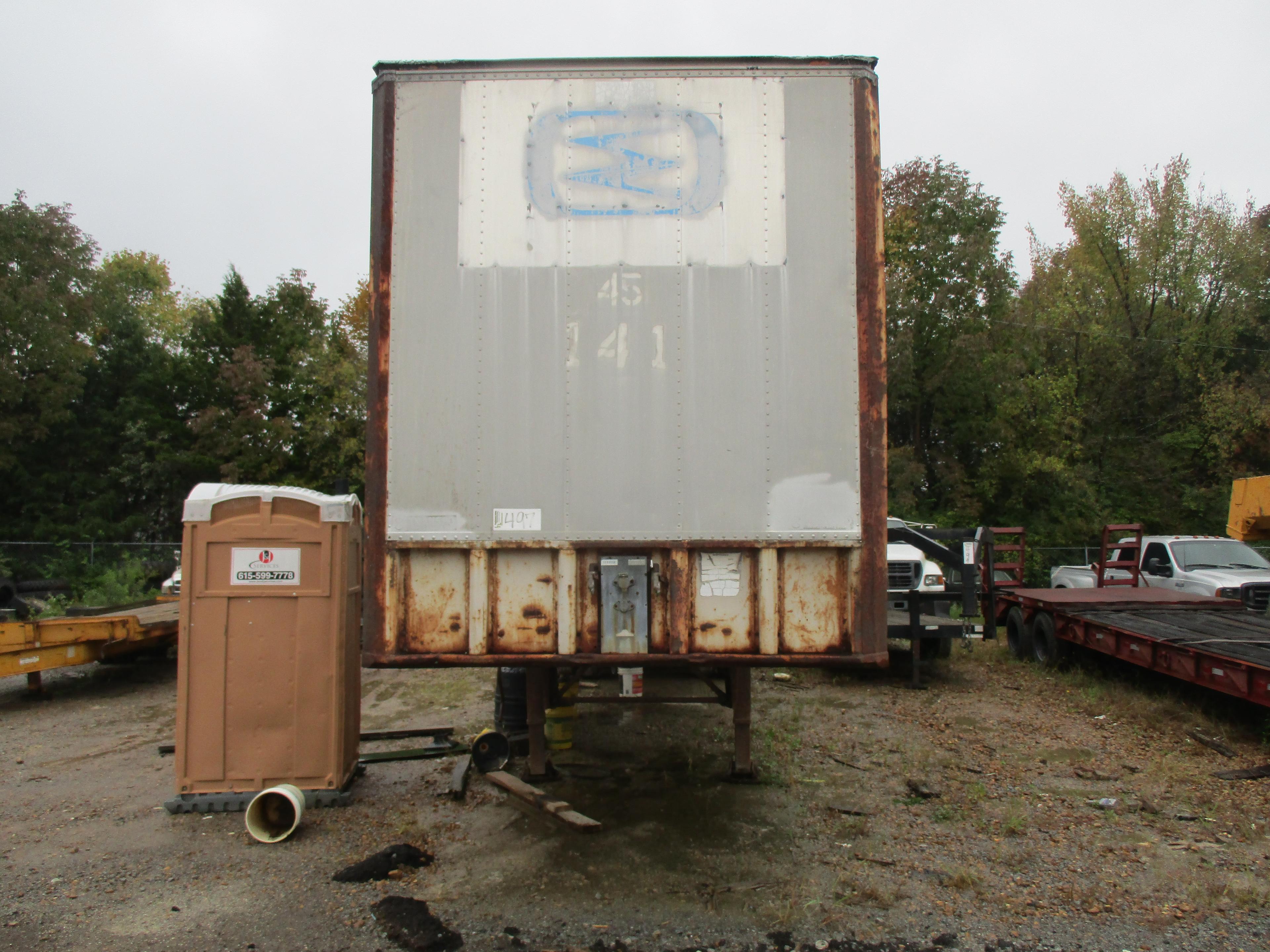 1985 Transport and General Dry Storage Trailer