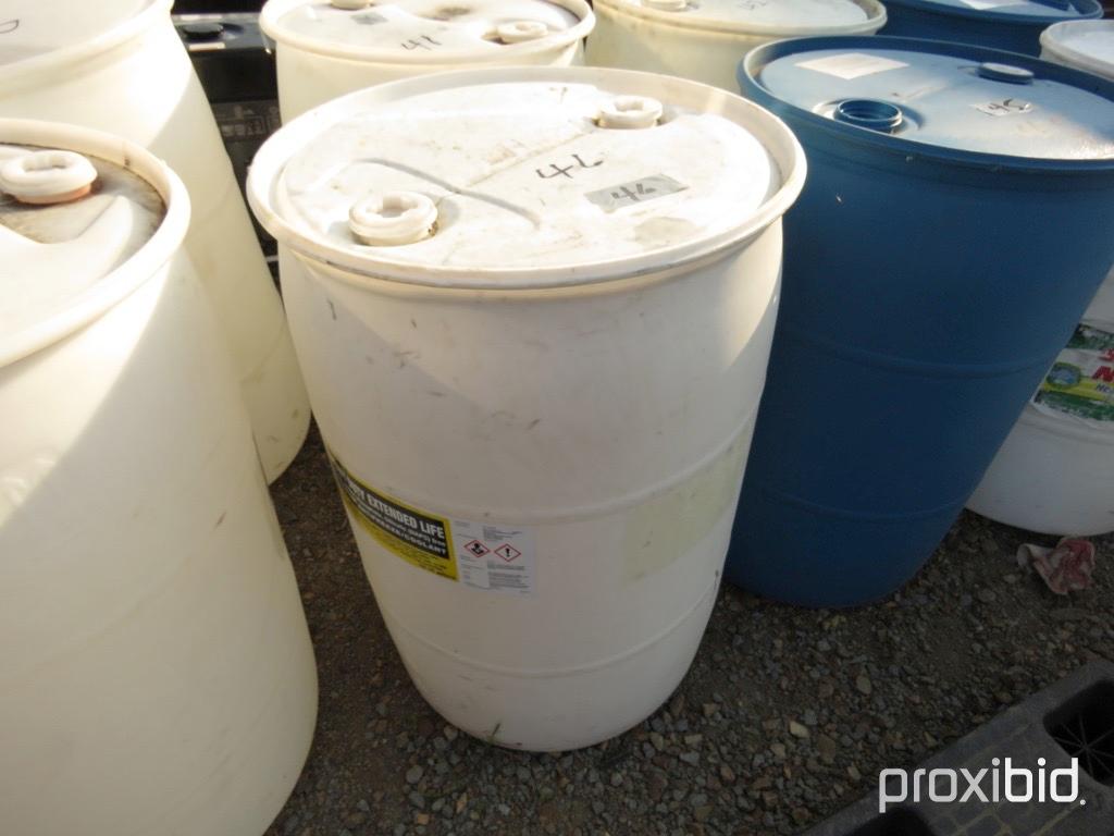 55-Gallon Plastic Barrel