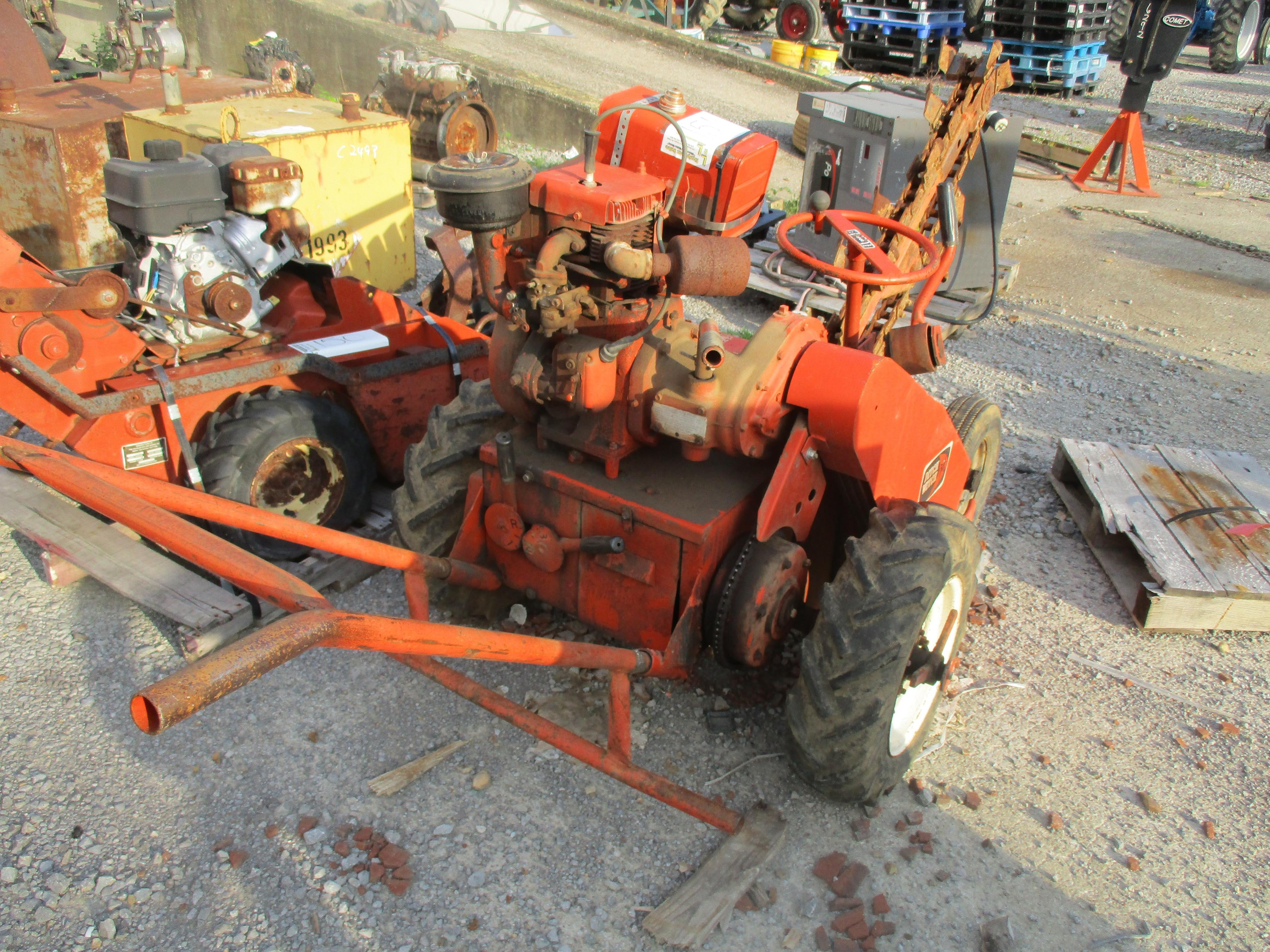 Ditch Witch M4 Walk Behind Trencher