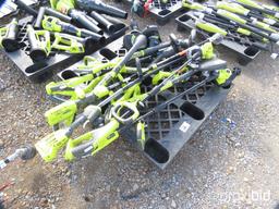 Pallet of Assorted Ryobi Lawn Tools