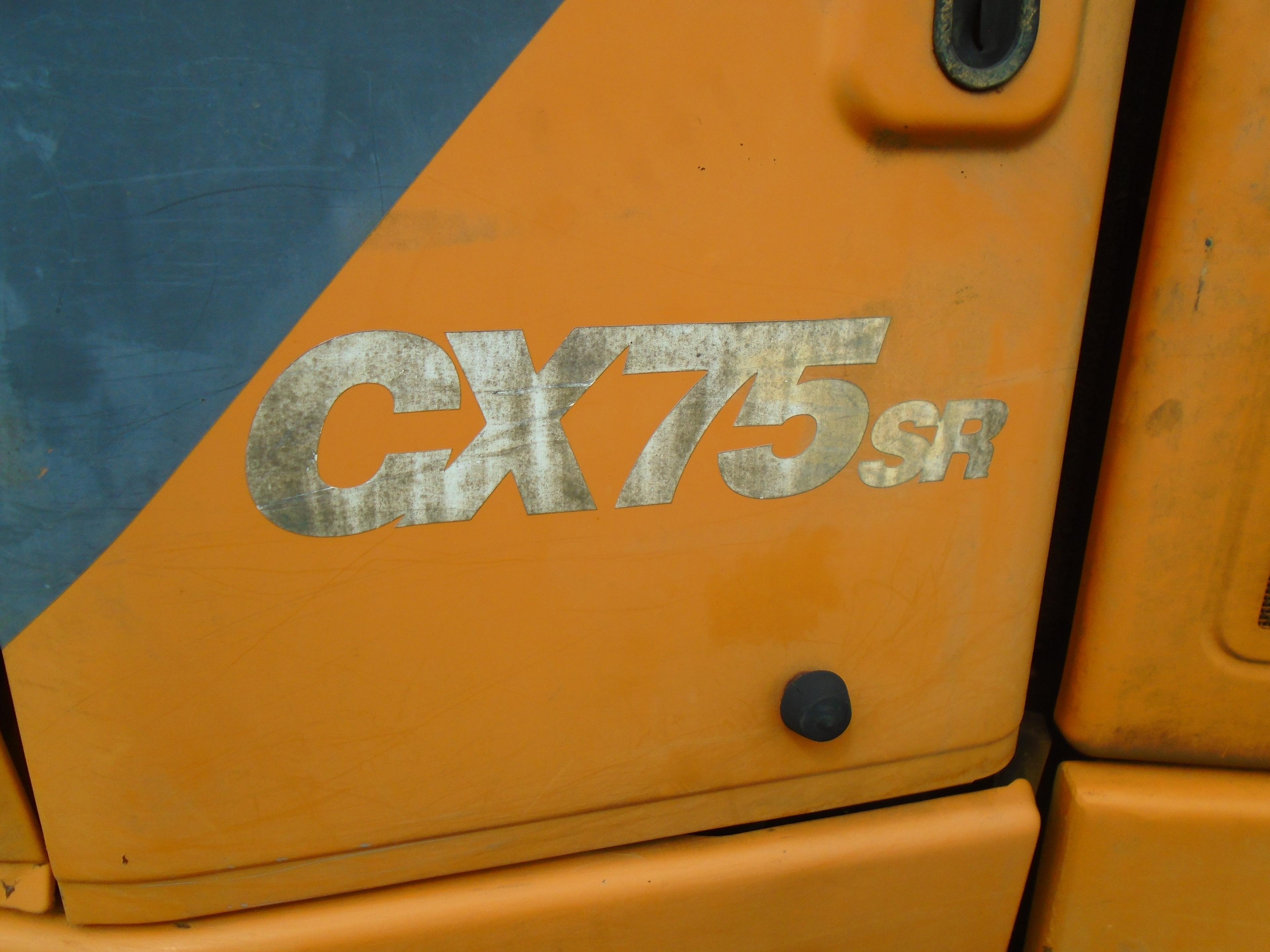 Case CX75SR Mini-Excavator