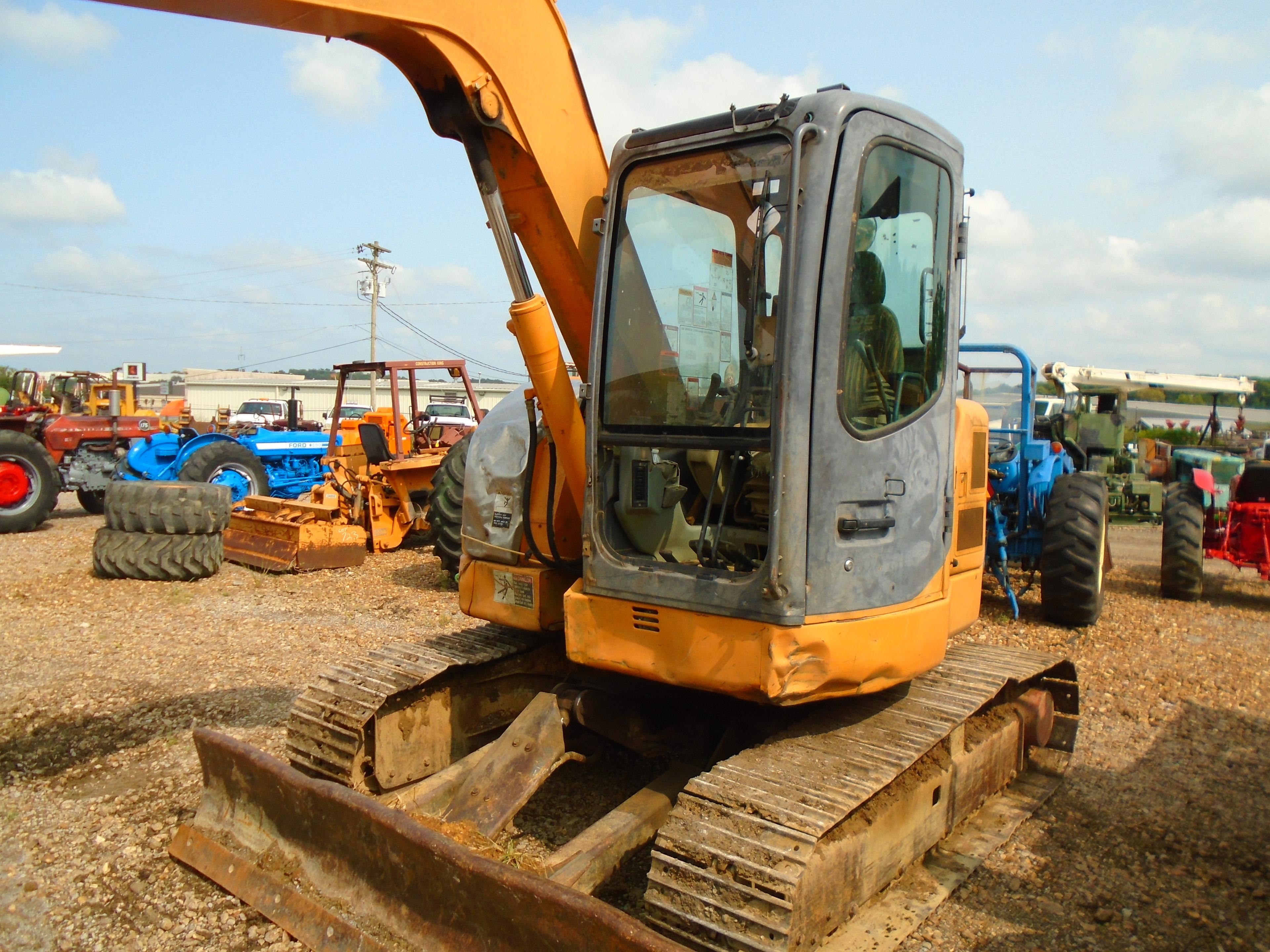 Case CX75SR Mini-Excavator